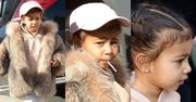 Córka Kim Kardashian w futrze (ZDJĘCIA)