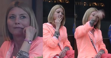 Edyta Olszówka dłubie w zębach i rzuca niedopałki na ulicę
