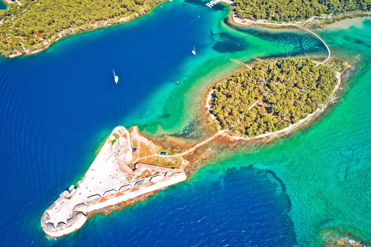 St. Nicholas Fortress is characterised by its unique location.