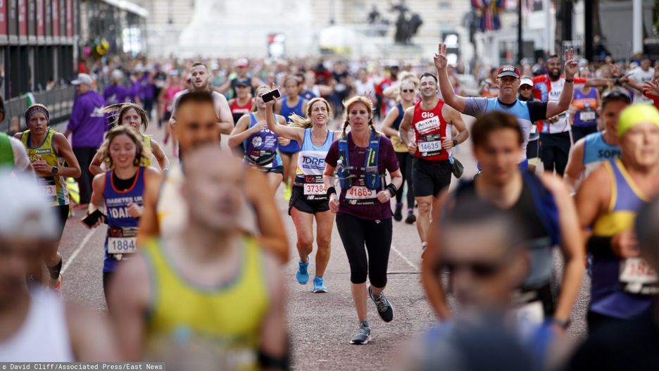 36-latek zmarł w trakcie maratonu w Londynie