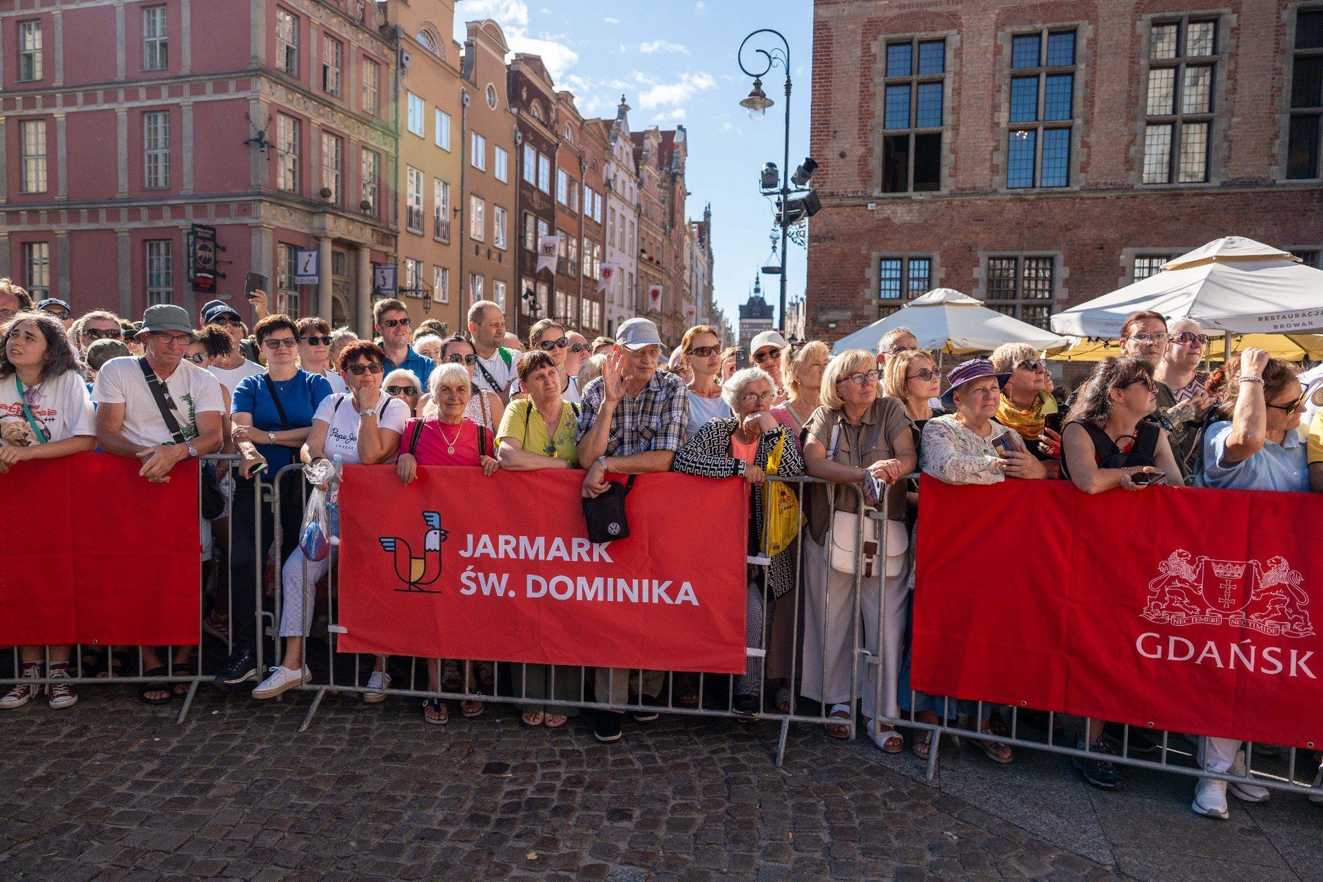 17.08.2025 GDANSK. ZAKONCZENIE JARMARKU SW DOMINIKA SIERPIEN, LATO, GDANSK FOT. JAKUB STEINBORN / POLSKA PRESS/DZIENNIK BALTYCKI