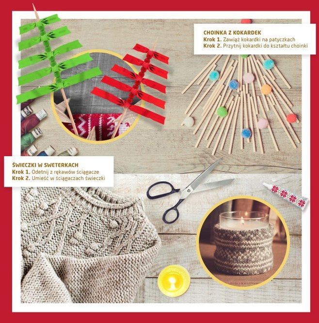 Ozdoby świąteczne DIY dla każdego wystroju