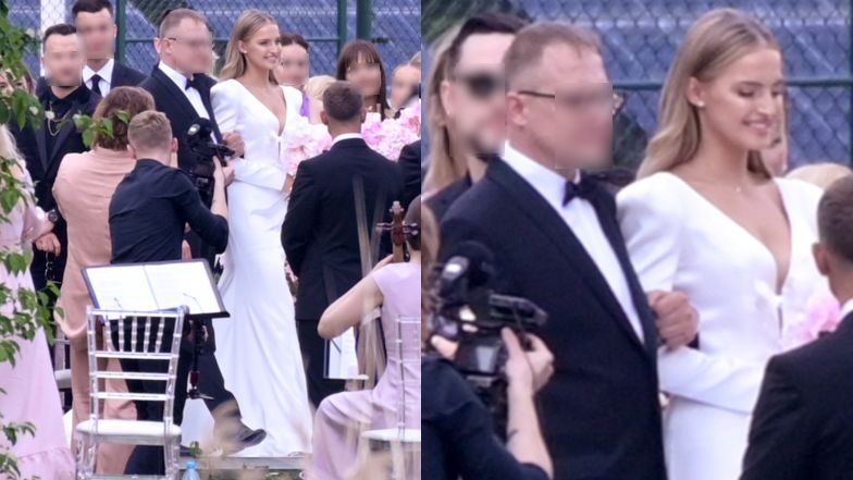 Ślub Karoliny Pisarek i Rogera Salli