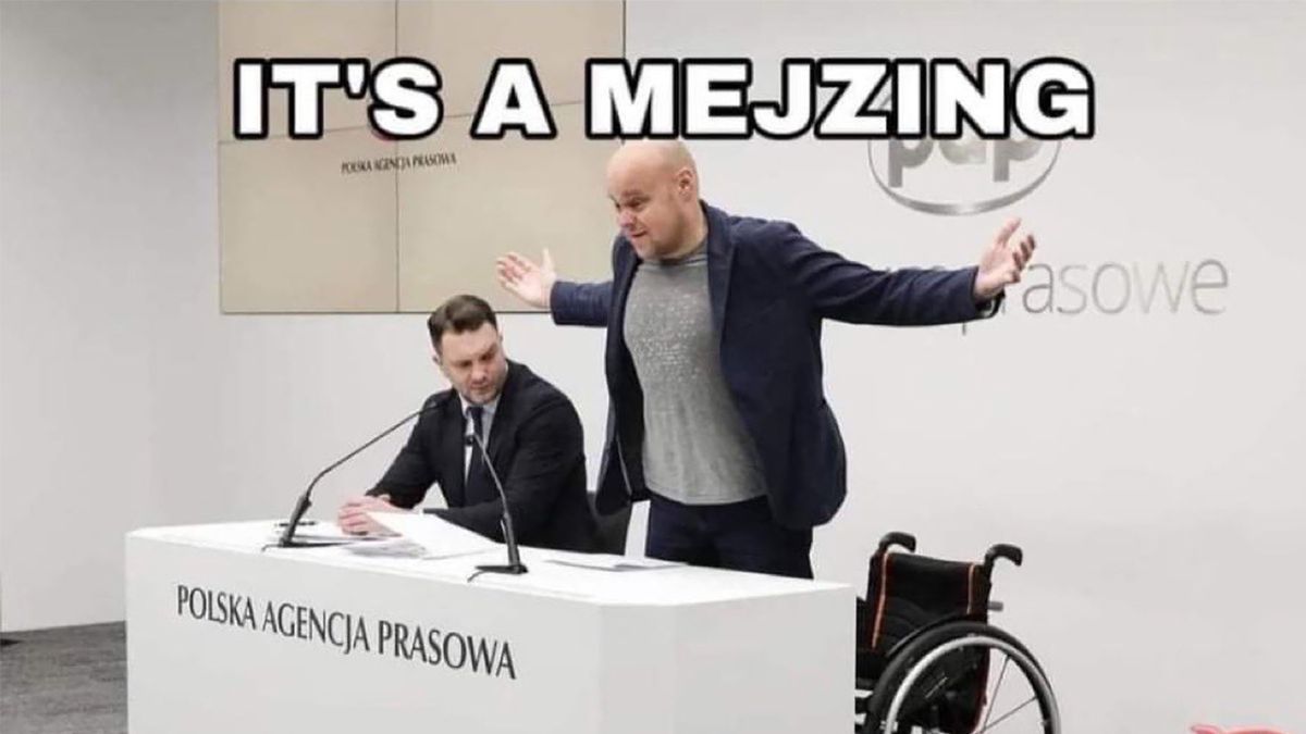 W Internecie pojawiło się mnóstwo memów z Łukaszem Mejzą i Tomaszem Guzowskim