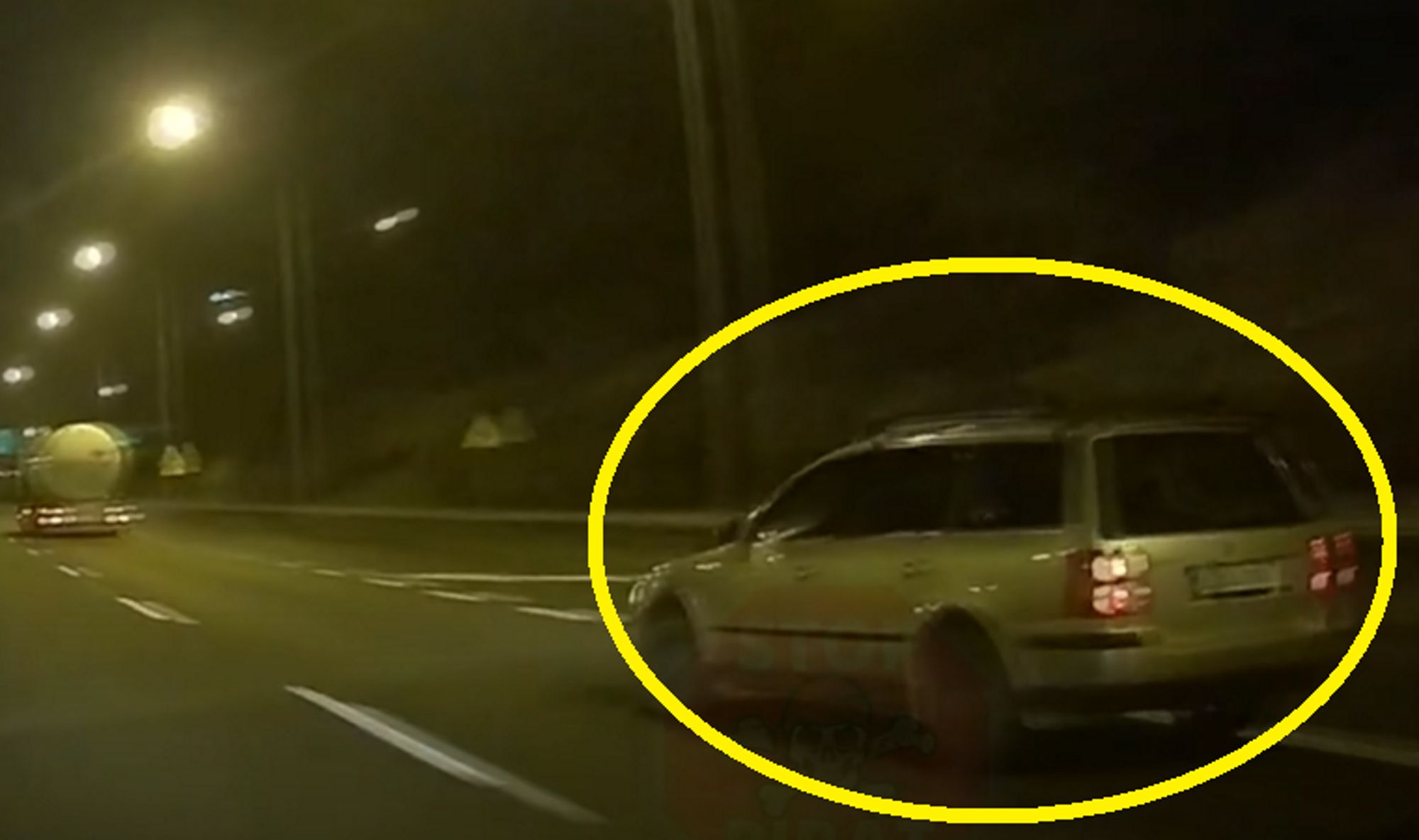 Kierowca passata generował spore zagrożenie dla innych