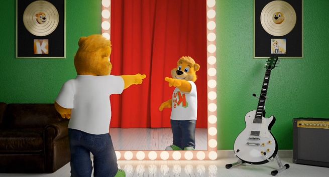 Kubuś reklamowany jako sponsor „Małych gigantów” w TVN (wideo)