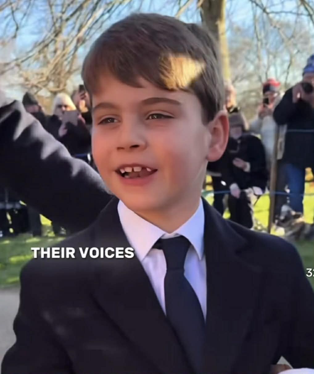 Nagranie, gdzie słychać głosy Charlotte, Louisa i George'a hitem