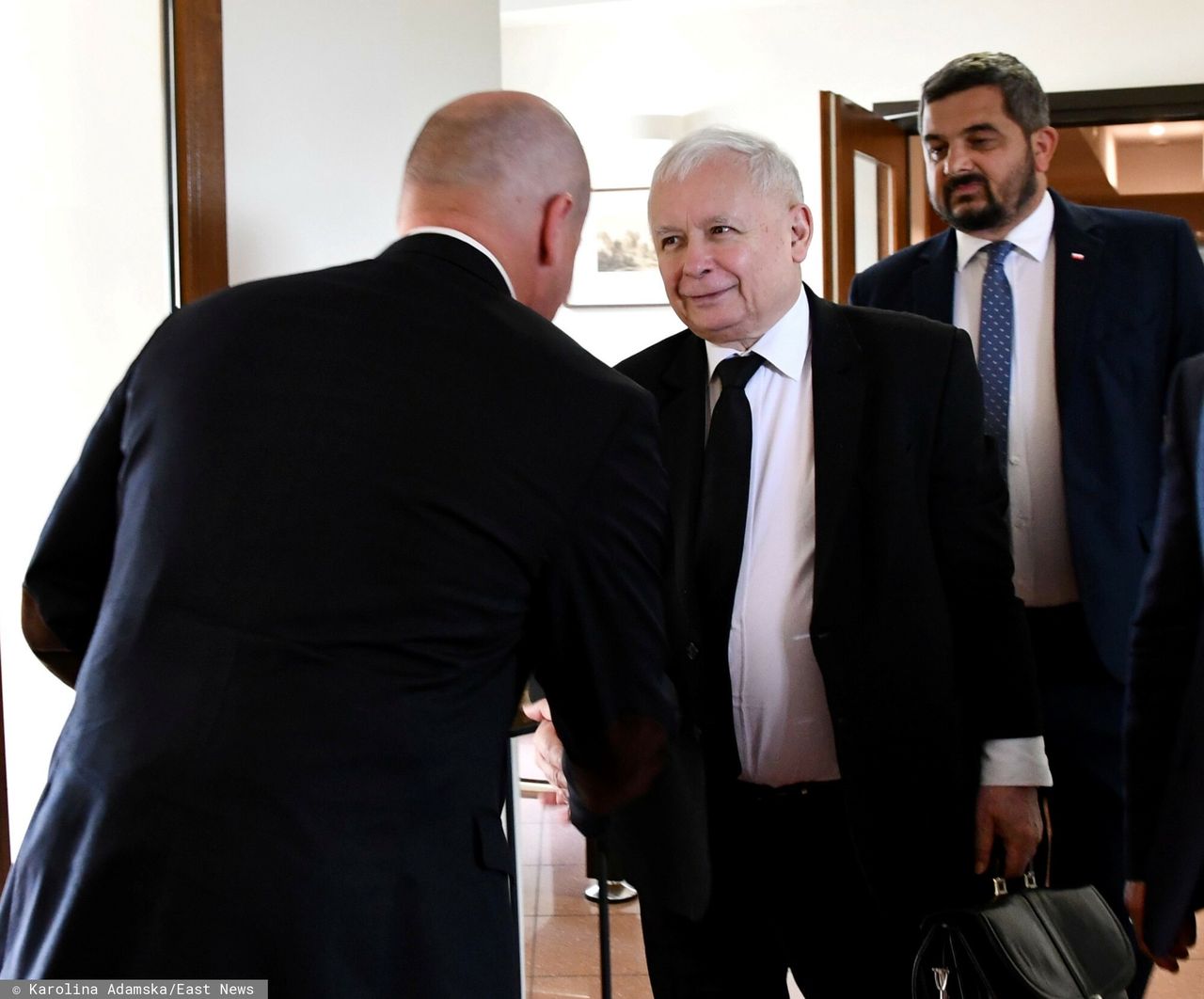 Jarosław Kaczyński i Krzysztof Sobolewski