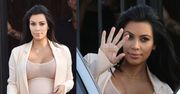 Kolejna "ciążowa kreacja" Kim Kardashian...