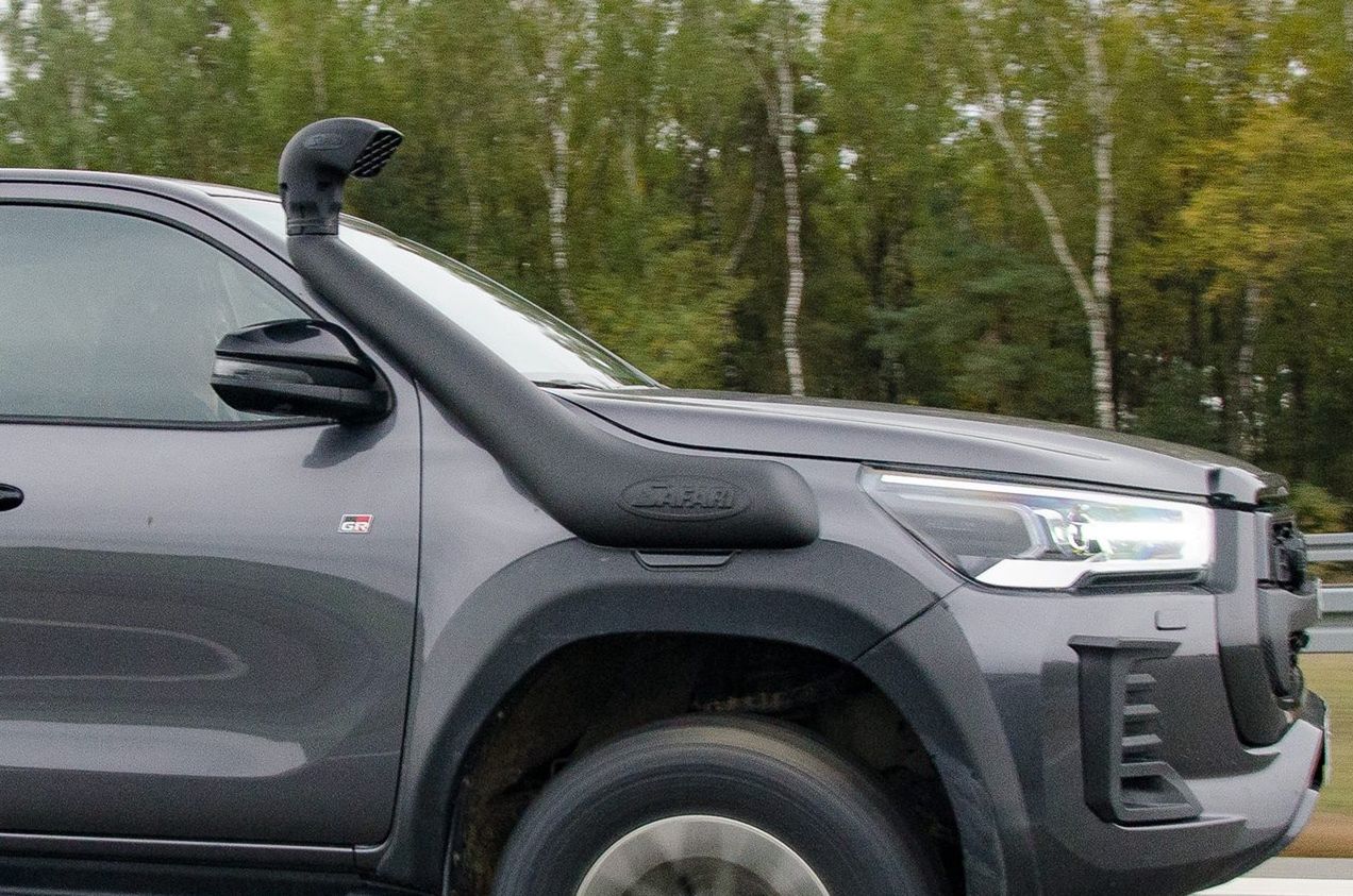 Snorkel wyraźnie pogorszył zużycie paliwa