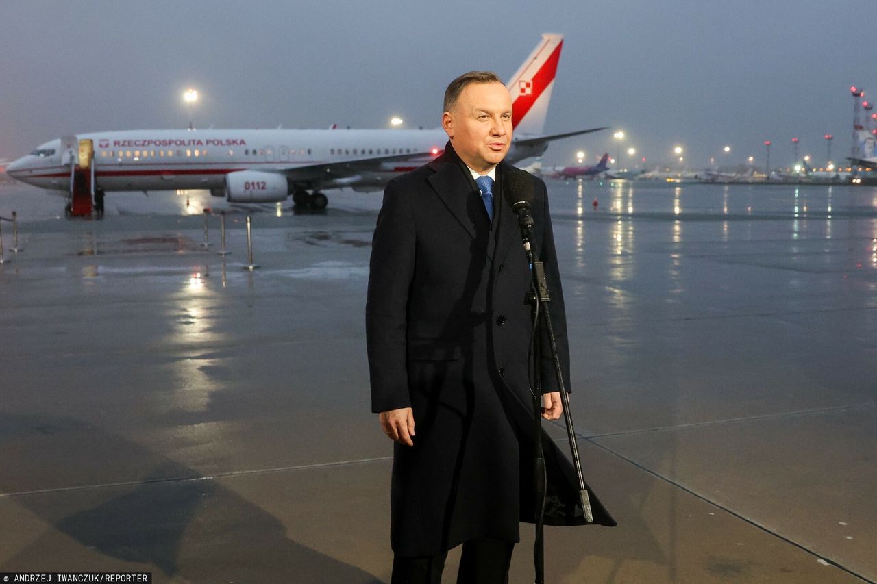 Widmo wojny w Ukrainie. Andrzej Duda wyleciał do Berlina