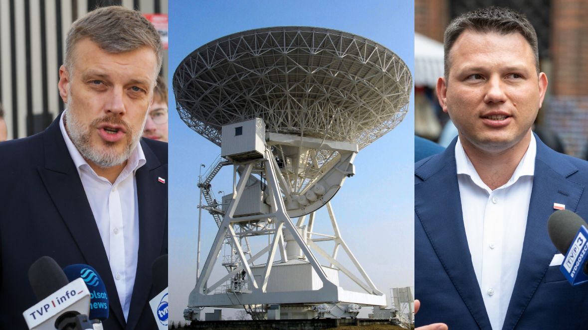 "Teraz to się zdenerwowałem". Mentzen i Zandberg bronią radioteleskopu
