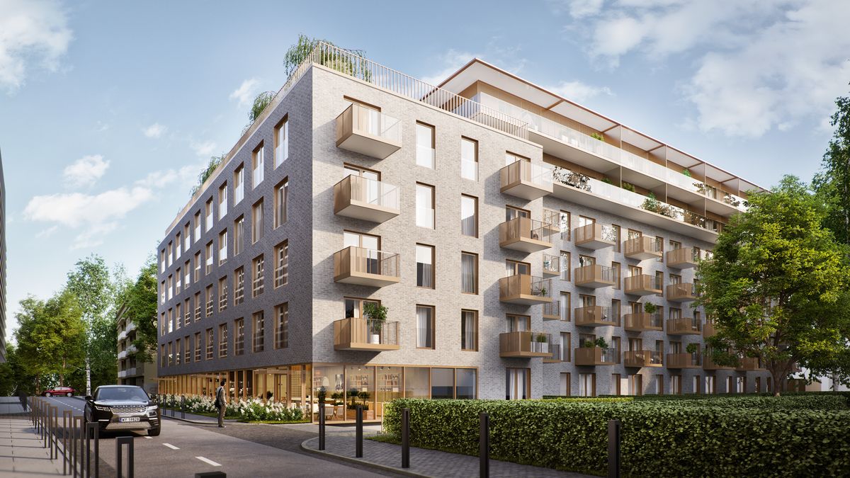 „Czysta 4” – wizualizacja inwestycji BPI Real Estate Poland