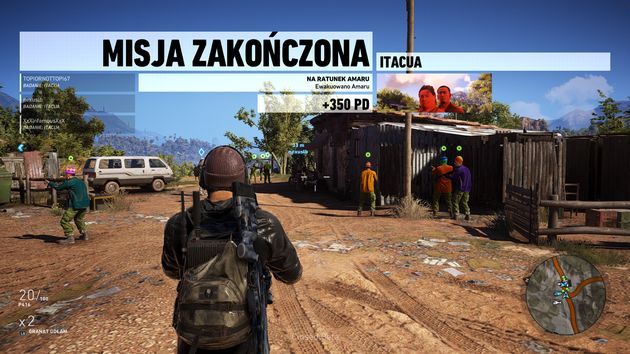 Ghost Recon: Wildlands - misja zakończona