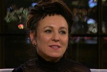 Olga Tokarczuk, fot. kadr z youtube / Nobel Prize