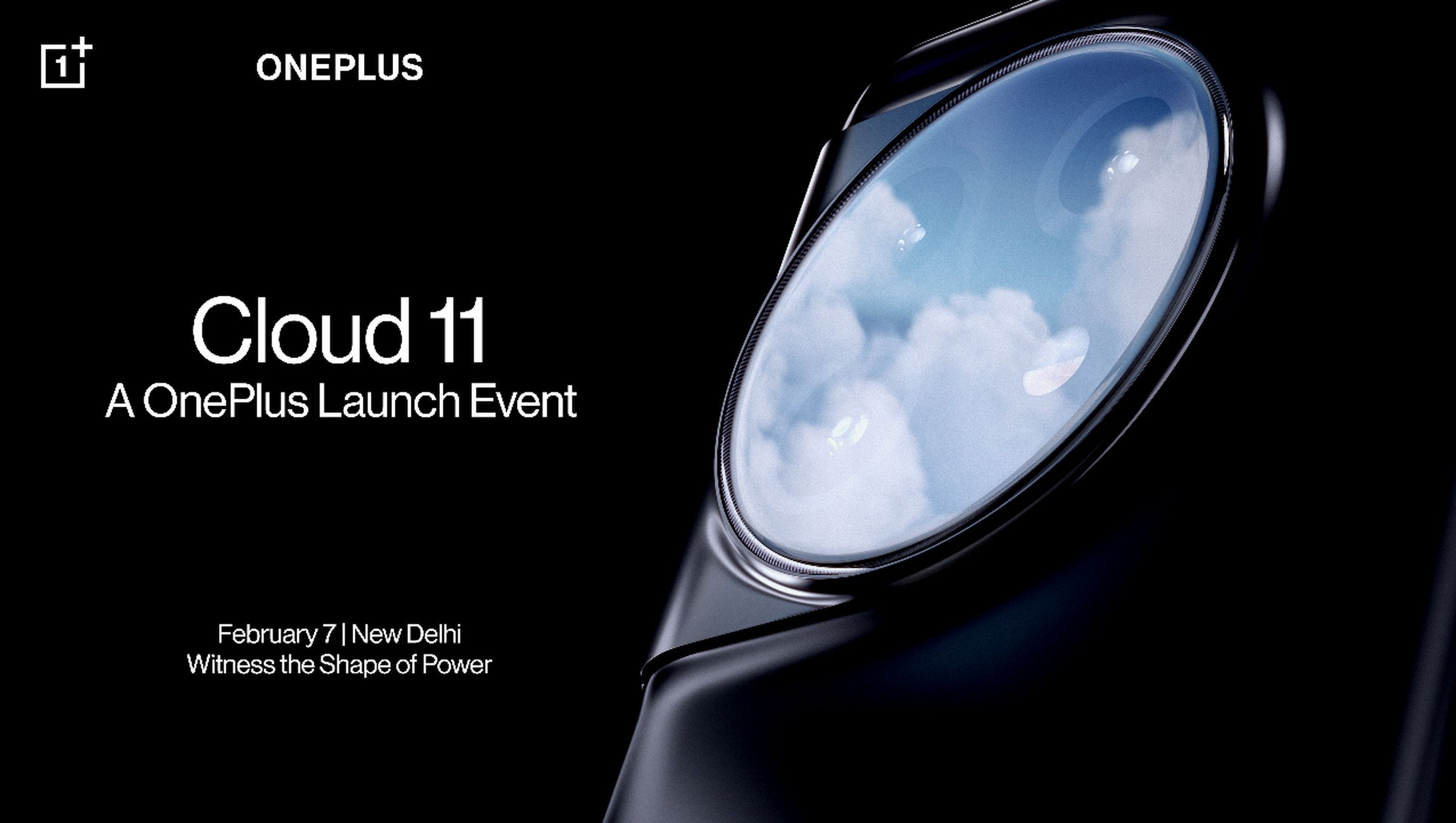 OnePlus 11: grafika zwiastująca premierę
