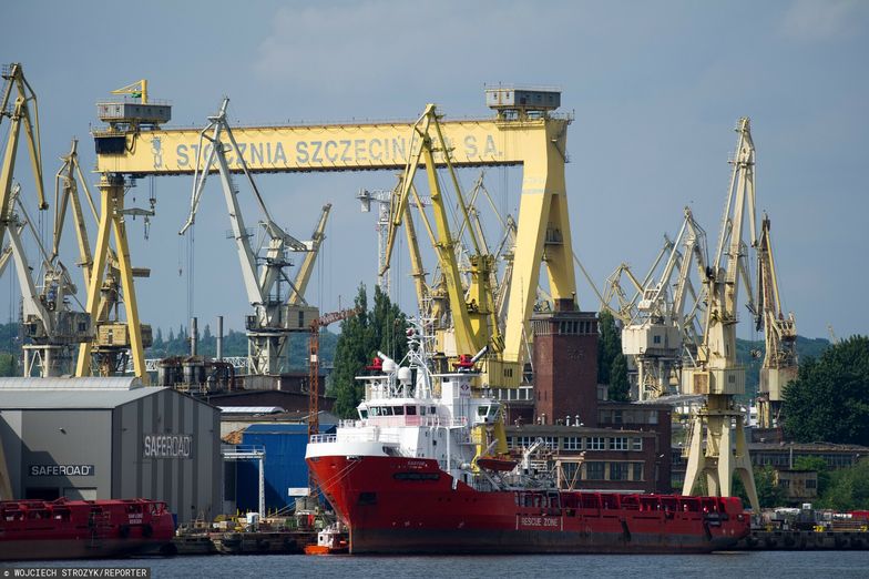 Państwo dofinansuje stocznię w Szczecinie kwotą 240 mln zł