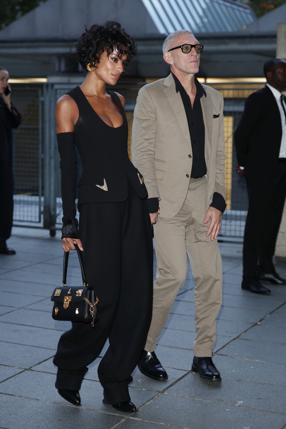 Vincent Cassel z partnerką