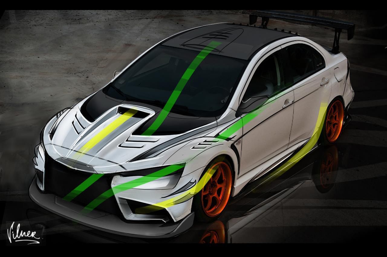 Mitsubishi Lancer EVO X według Vilnera