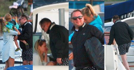 Kamil Durczok w szortach w kotwice zabrał dziewczynę na jacht (ZDJĘCIA)