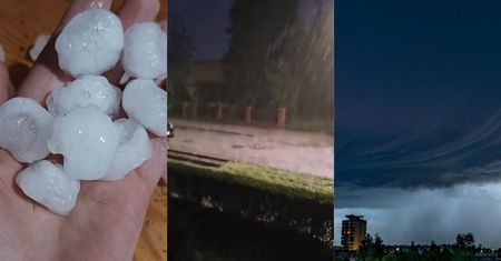 Nawałnice nad Polską. Olbrzymi grad i burze