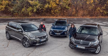Skoda Kodiaq kontra Hyundai Santa Fe i Peugeot 5008: porównujemy siedmioosobowe SUV-y z różnych stron świata