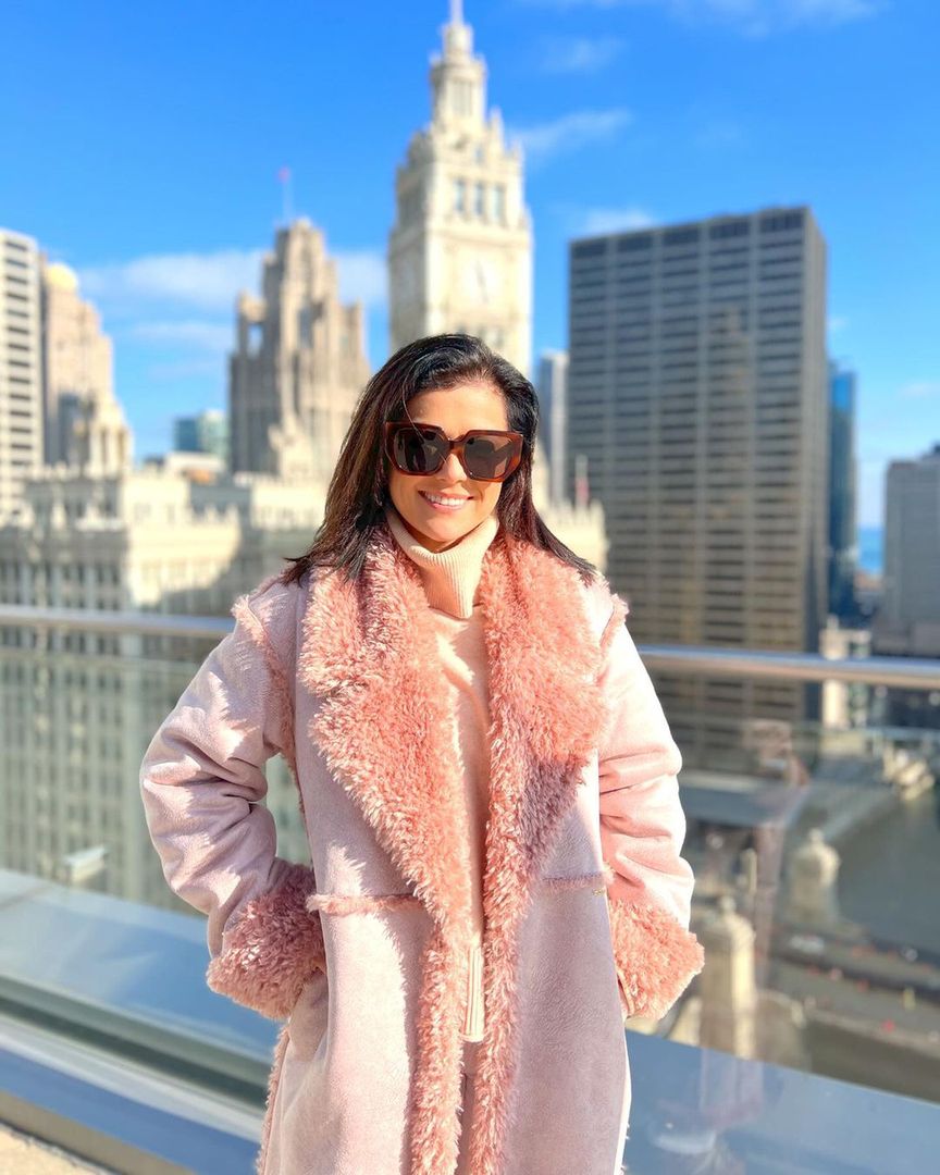 Katarzyna Cichopek poznaje topowe miejsca w Chicago