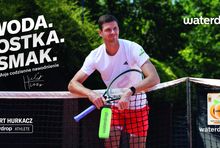 Hubert Hurkacz - ambasador i inwestor Waterdrop