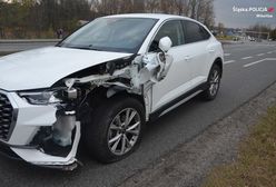 17-latek chciał wejść na pasy. Wjechało w niego audi