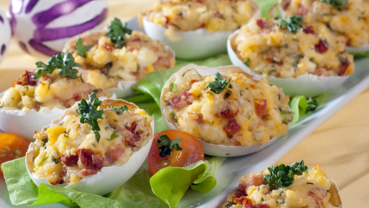 Jajka faszerowane z tym dodatkiem polecają się na Wielkanoc