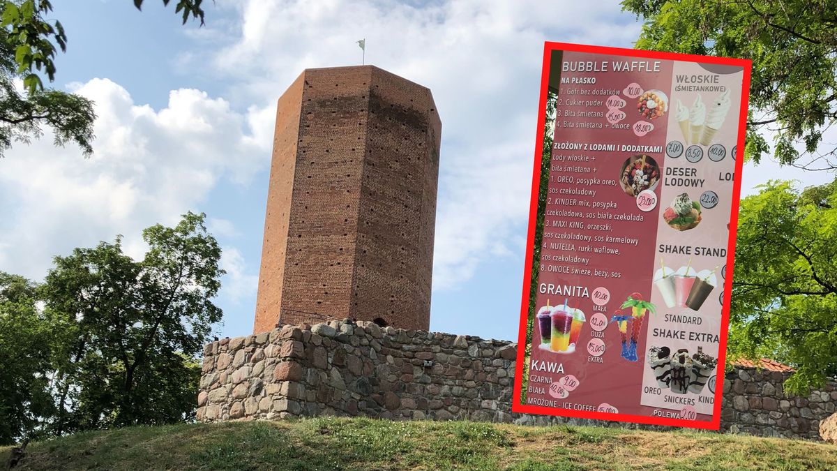 Gofry w Kruszwicy do najtańszych nie należą