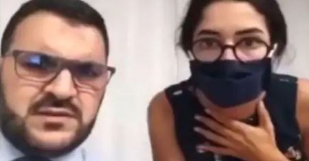 Trwał wywiad, gdy doszło do wybuchu w Bejrucie. Byli zszokowani