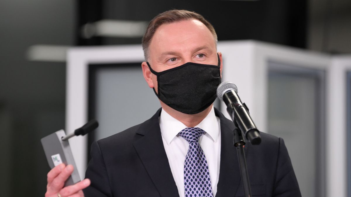 Andrzej Duda w zakładach ML System