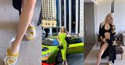 Caroline Derpienski wystrojona w Versace chwali się BOGACTWEM w Dubaju. Nie zabrakło LUKSUSOWEGO samochodu (ZDJĘCIA)