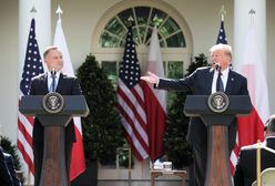 Komentarze po spotkaniu Duda-Trump. "Symboliczne, ale bez konkretów"