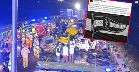 "Sektor Niebo". Kibice żegnają ofiary karambolu pod Gdańskiem