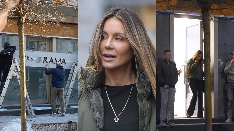 Małgorzata Rozenek odwiedza swój butik