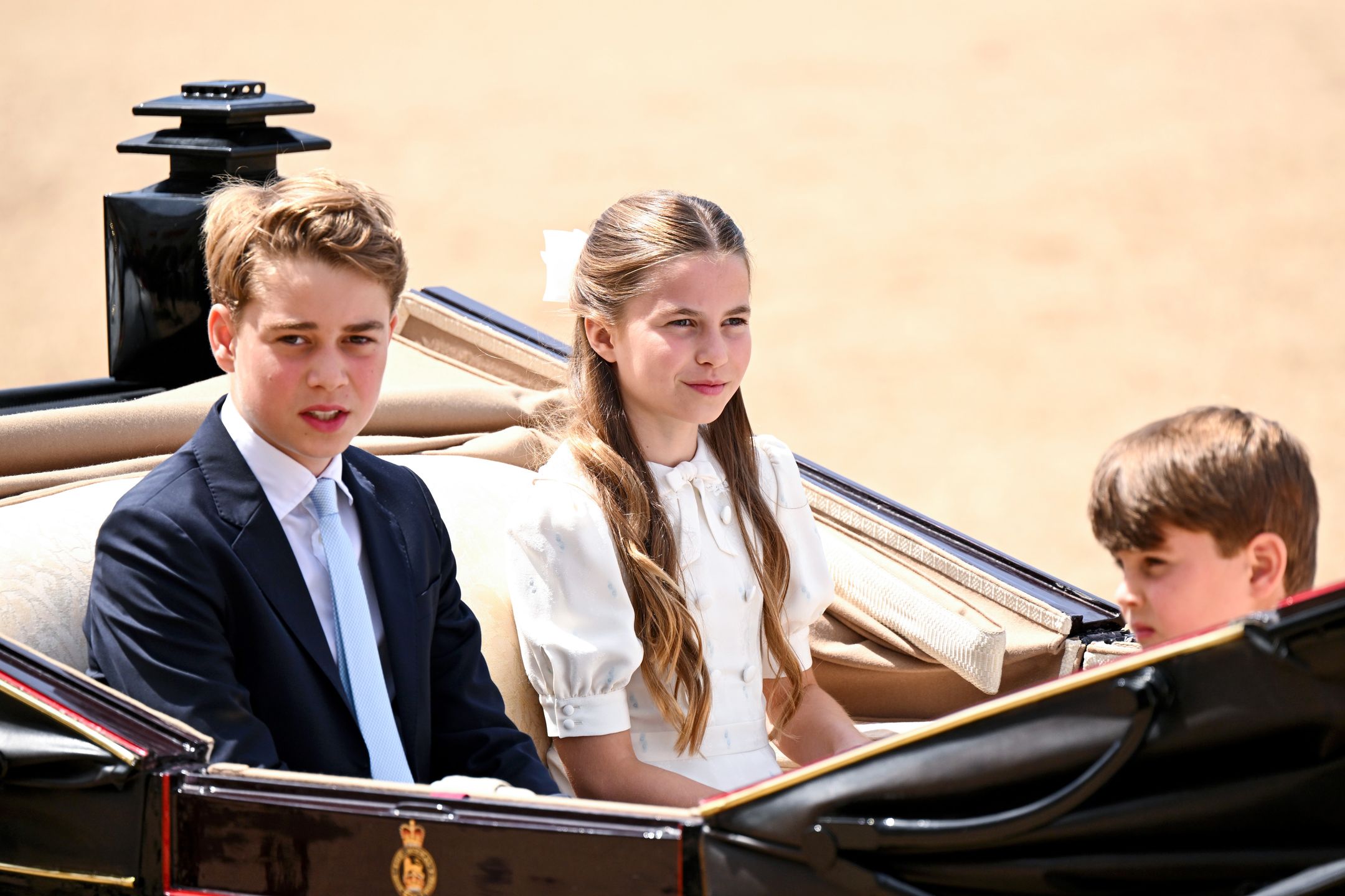 Księżniczka Charlotte, Książę George i Książę Louis