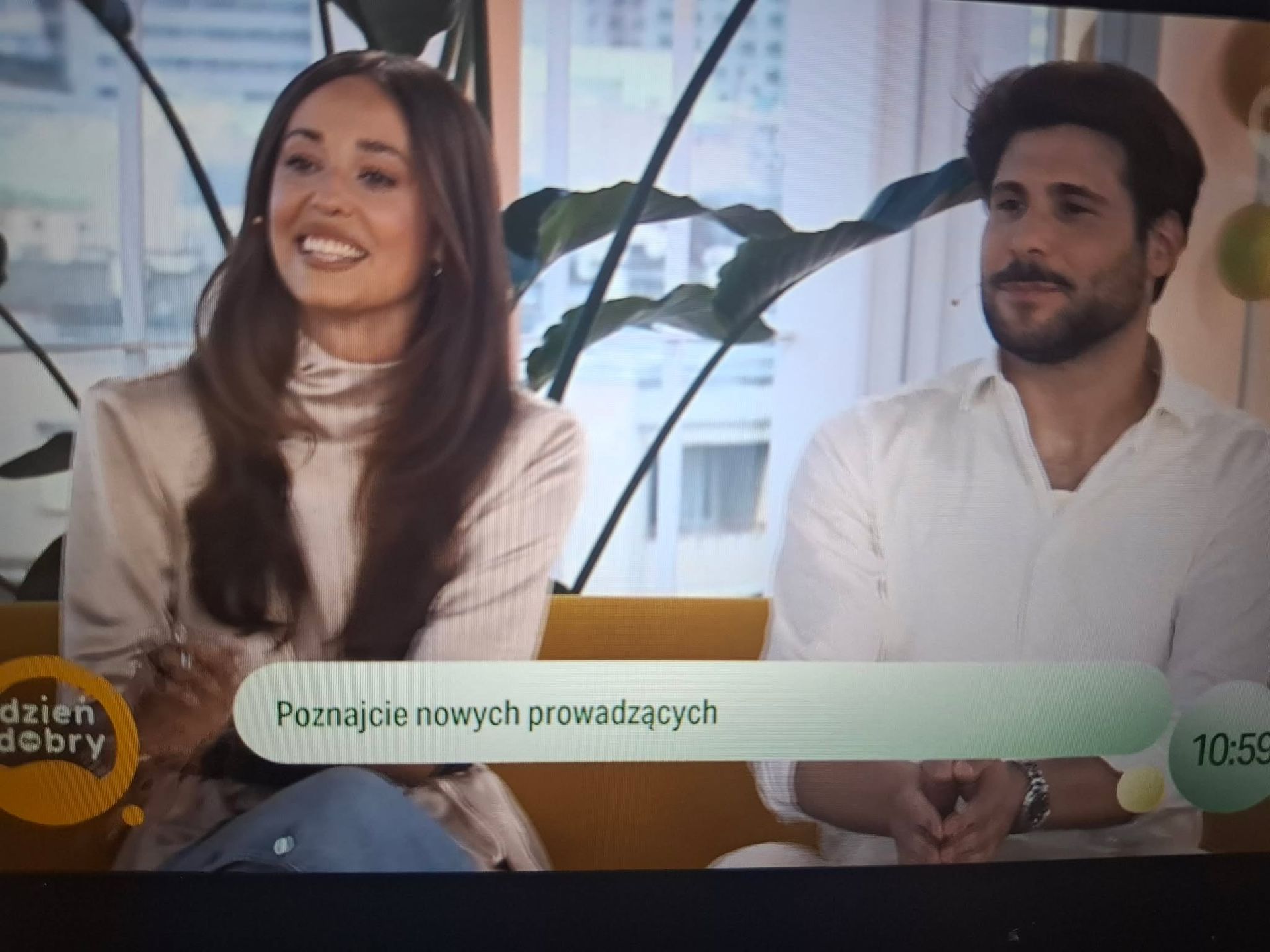 Izabella Krzan i Jan Pirowski w "Dzień Dobry TVN"