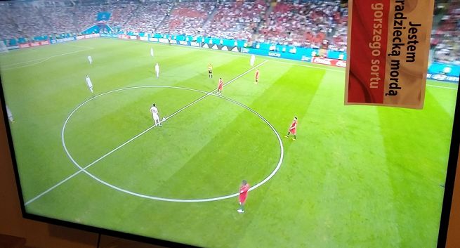 Dziennikarze kpią z akcji zasłaniania logo TVP przy transmisjach z piłkarskich mistrzostw świata