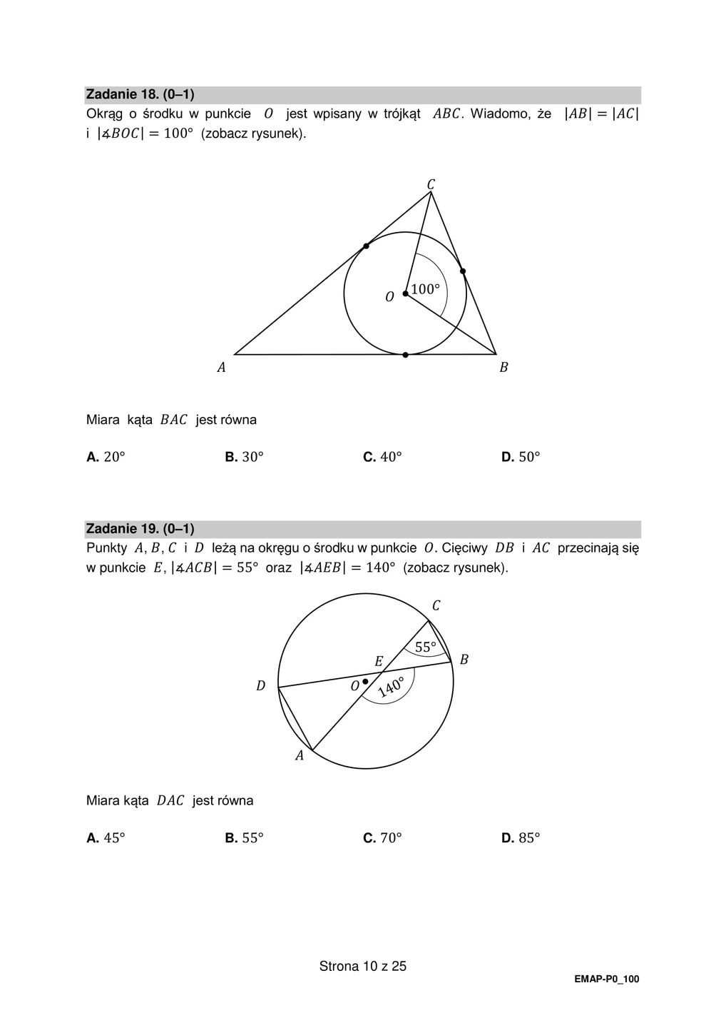 Matura poprawkowa 2021. Matematyka