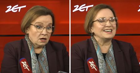 Nagle zadzwonił telefon. "Dzwonią do pani, że się pani mija z prawdą"