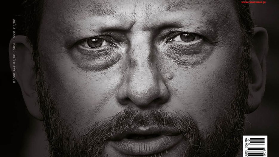 Minister zdrowia Łukasz Szumowski na okładce "Newsweeka".