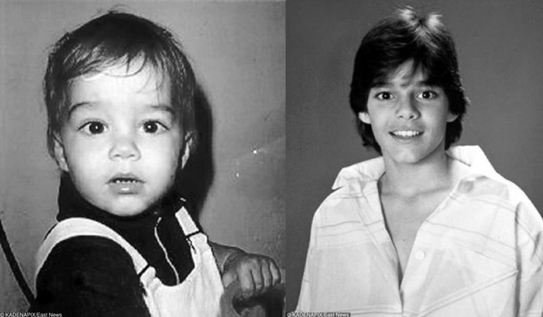 Ricky Martin jako dziecko