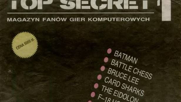 10 najlepszych gier listy przebojów z pierwszego numeru "Top Secretu". To było grane... w 1990 roku 1