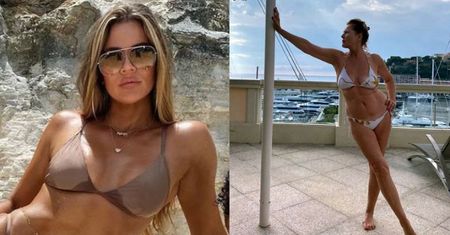 Khloe Kardashian pozazdrościła Grażynie Szapołowskiej i też PRĘŻY SIĘ W BIKINI. Ładnie?