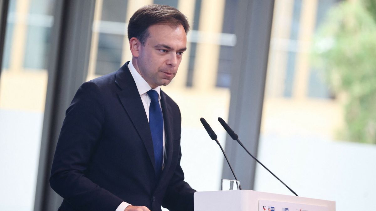 Niemiecko-Polskie Forum Biznesu w Berlinie
Katharina Reiche from the Federal Ministry for Economic Affairs and Energy and Polish Minister of Finance and Economy Andrzej Domanski speak during the opening of the German Economy at the 3rd German-Polish Economic Forum in Berlin, Germany, on September 15, at 1 p.m. (Photo by Christian Marquardt/NurPhoto) (Photo by Christian Marquardt / NurPhoto via AFP)
CHRISTIAN MARQUARDT