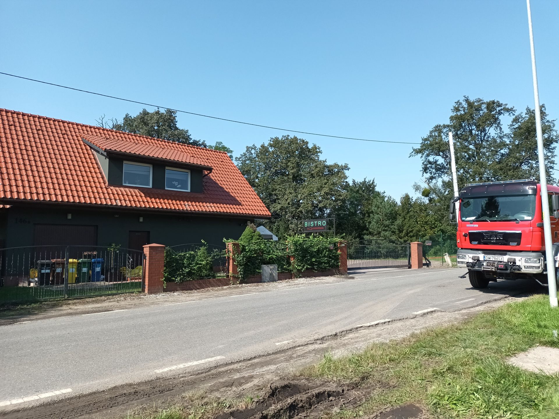 Właściciele "Bistra Syta Micha" boją się wielkiej wody"