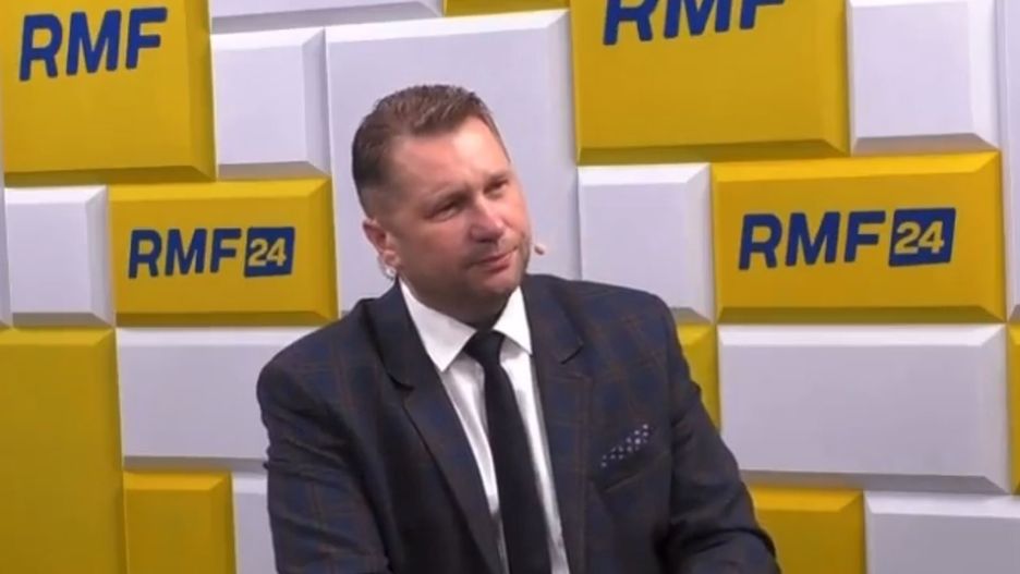 Spięcie Czarnka z Mazurkiem na antenie RMF FM