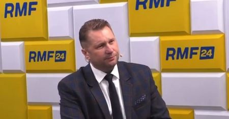 Czarnek wściekły. "Nie pański interes, co ja robię z żoną"